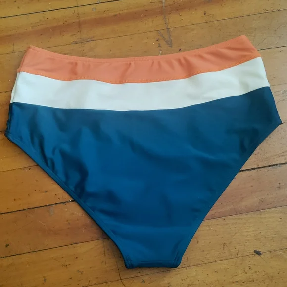 NWOT Colorblock Bikini Size S - Picture 8 of 11